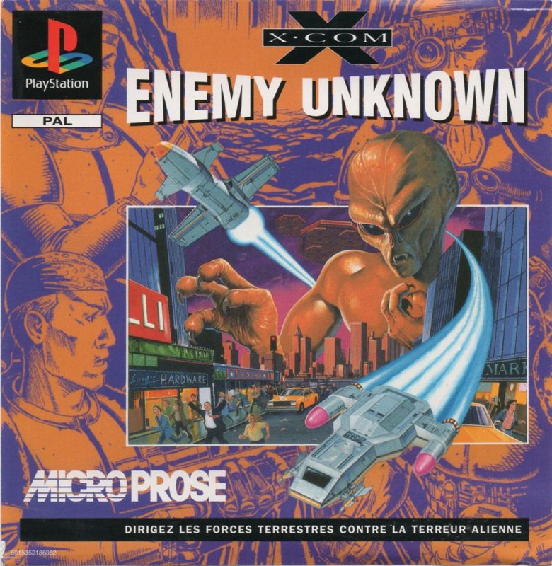 Front Cover for X-COM: UFO Defense (PlayStation)