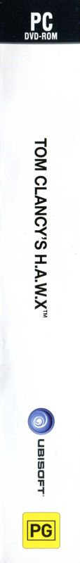 Tom Clancy's H.A.W.X cover or packaging material - MobyGames