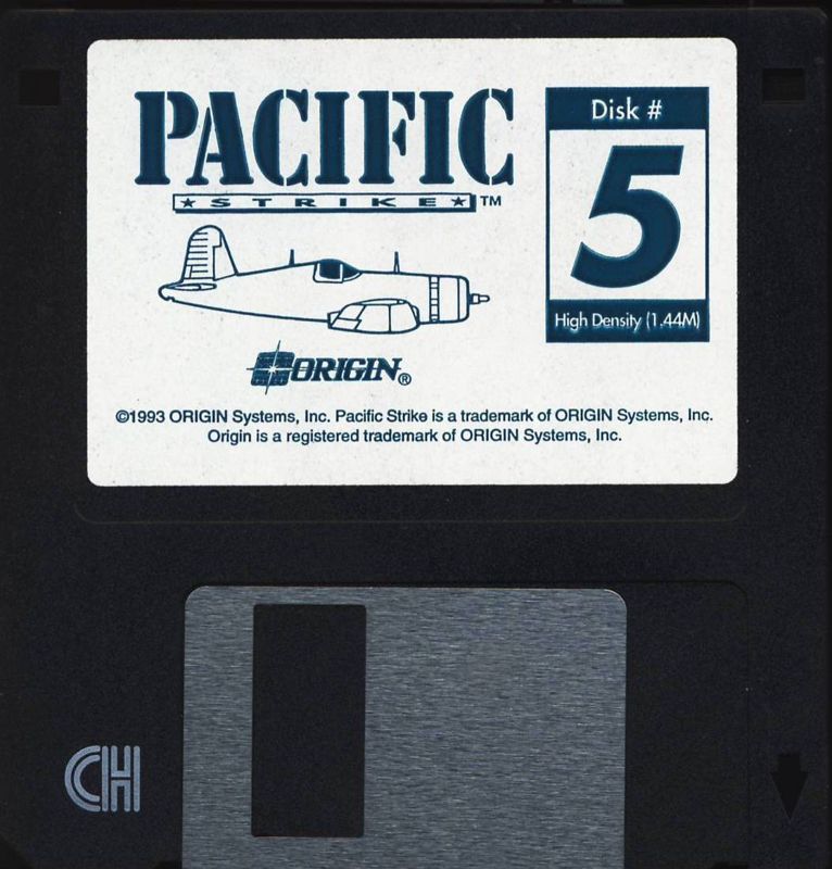 Media for Pacific Strike (DOS): Disk 5
