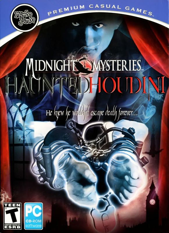 Front Cover for Midnight Mysteries: Haunted Houdini (Windows)
