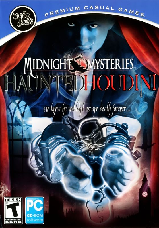 Midnight Mysteries: Haunted Houdini cover or packaging material - MobyGames