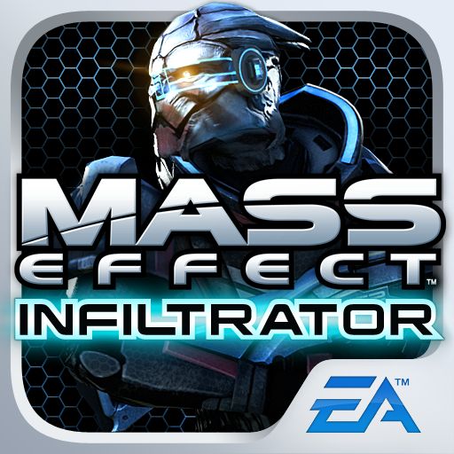 Front Cover for Mass Effect: Infiltrator (iPad and iPhone)