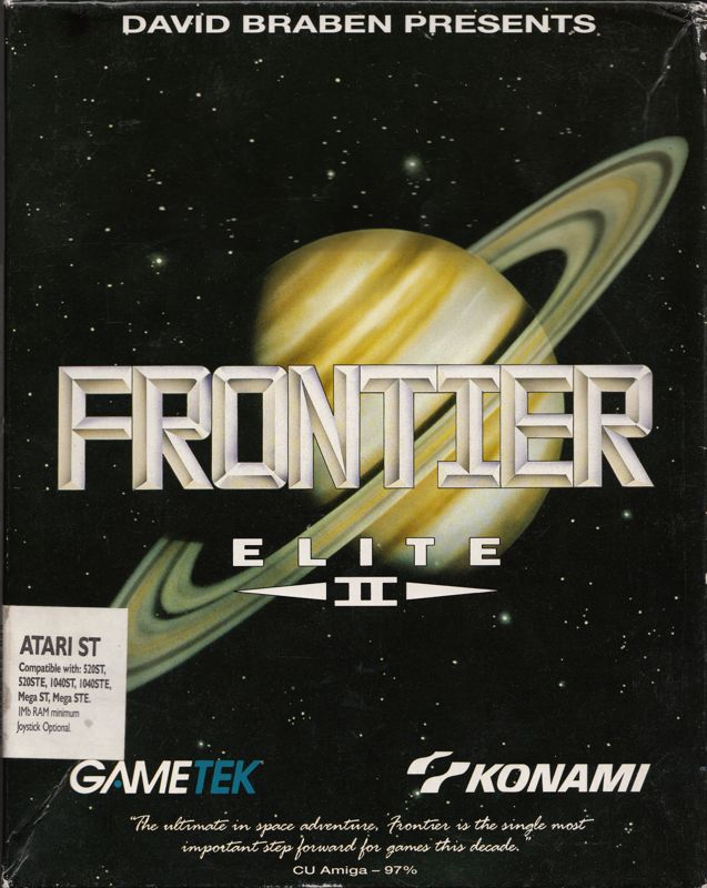 Front Cover for Frontier: Elite II (Atari ST)