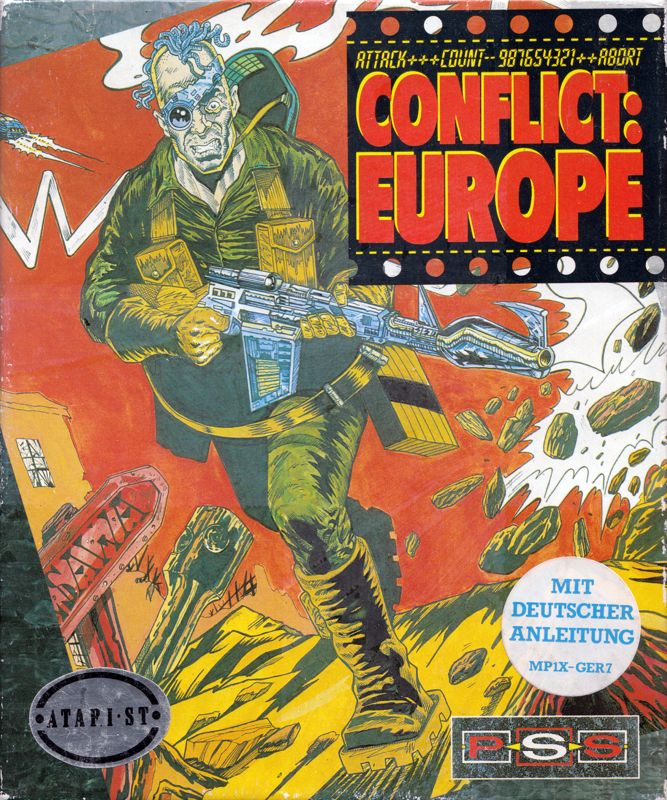 Front Cover for Conflict: Europe (Atari ST)