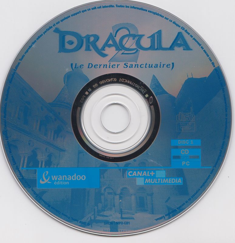 Media for Dracula: The Last Sanctuary (Windows): Disc 1-2