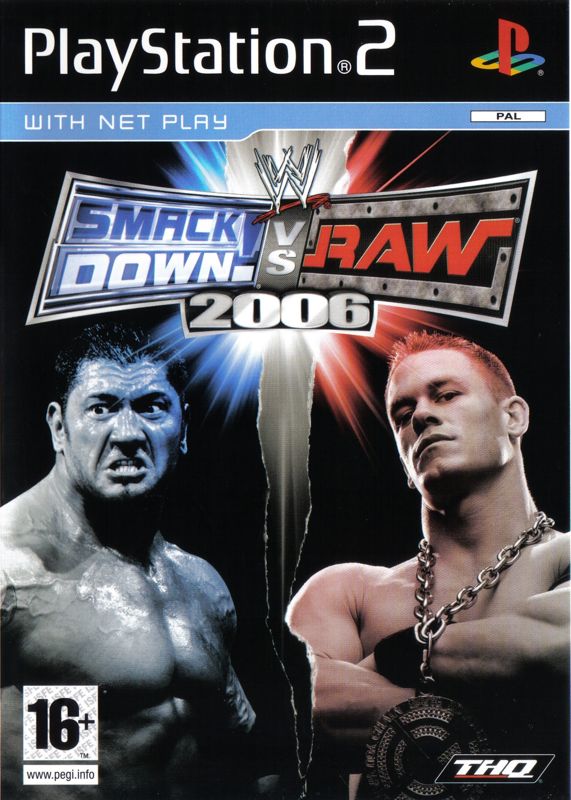 Front Cover for WWE Smackdown vs. Raw 2006 (PlayStation 2)