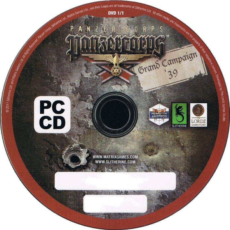 Media for Panzer Corps: Grand Campaign '39 (Windows)