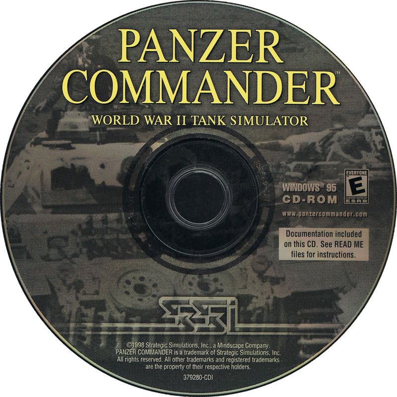 Media for Ultimate Wargame Collection Volume 2: World War II (DOS and Windows): Panzer Commander