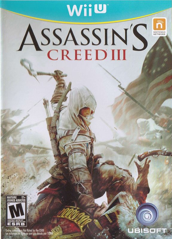 Front Cover for Assassin's Creed III (Wii U)