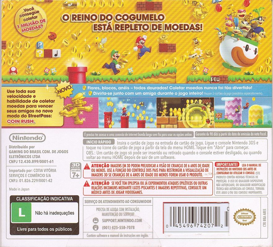 Nintendo 3DS chega ao Brasil neste sábado