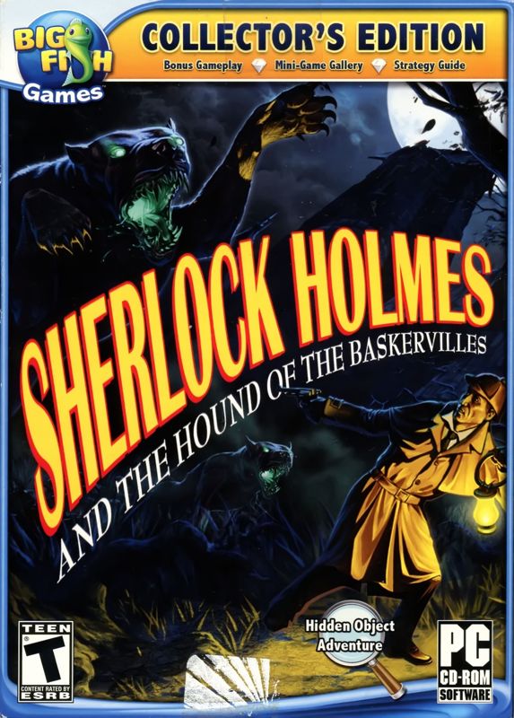 Front Cover for Sherlock Holmes and the Hound of the Baskervilles (Collector's Edition) (Windows)
