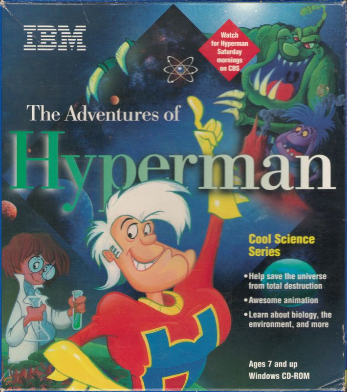Front Cover for The Adventures of Hyperman (Windows 3.x)