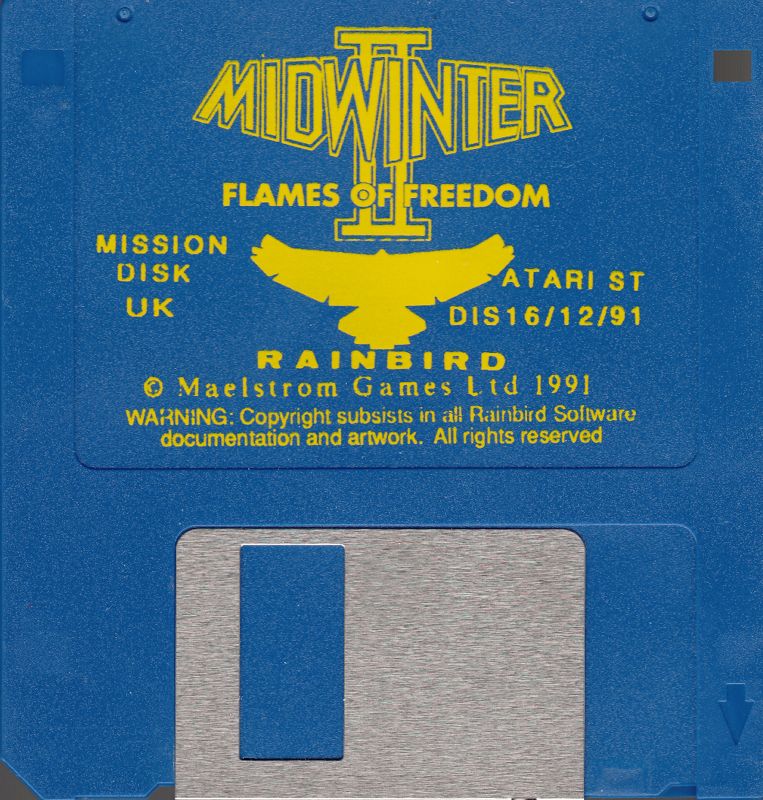 Media for Flames of Freedom (Atari ST): Mission Disk