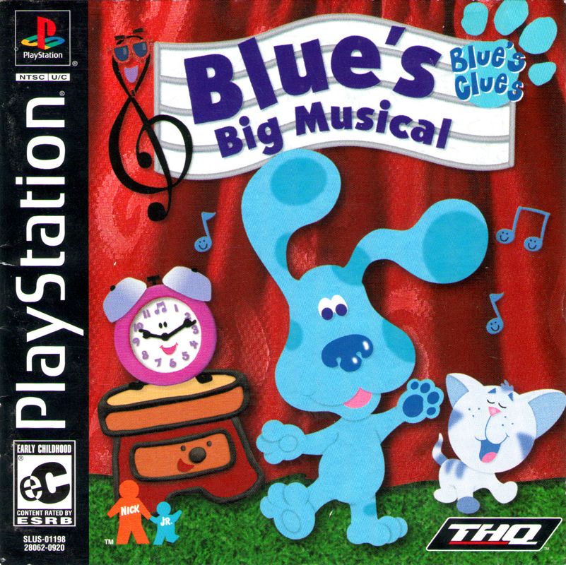 Front Cover for Blue's Clues: Blue's Big Musical (PlayStation)