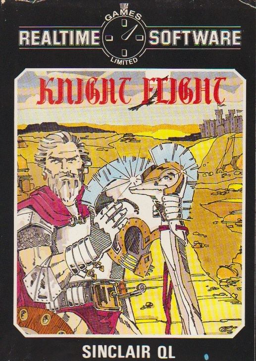 Front Cover for Knight Flight (Sinclair QL)