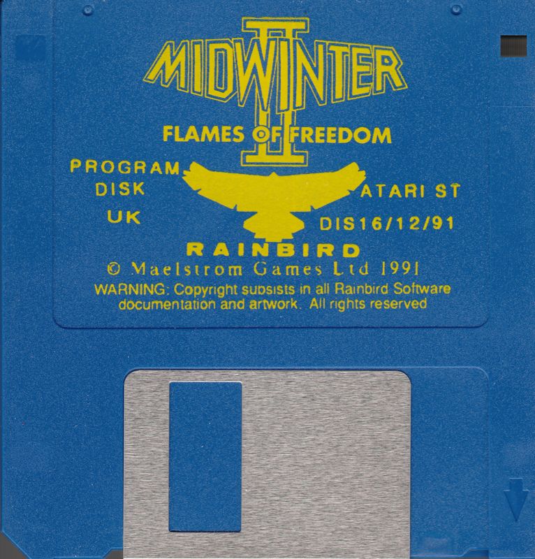 Media for Flames of Freedom (Atari ST): Program Disk