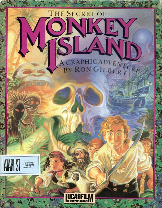 Front Cover for The Secret of Monkey Island (Atari ST)