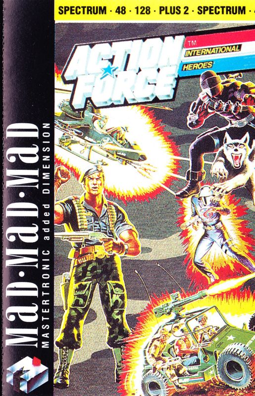 Front Cover for Action Force (ZX Spectrum) (Budget re-release)