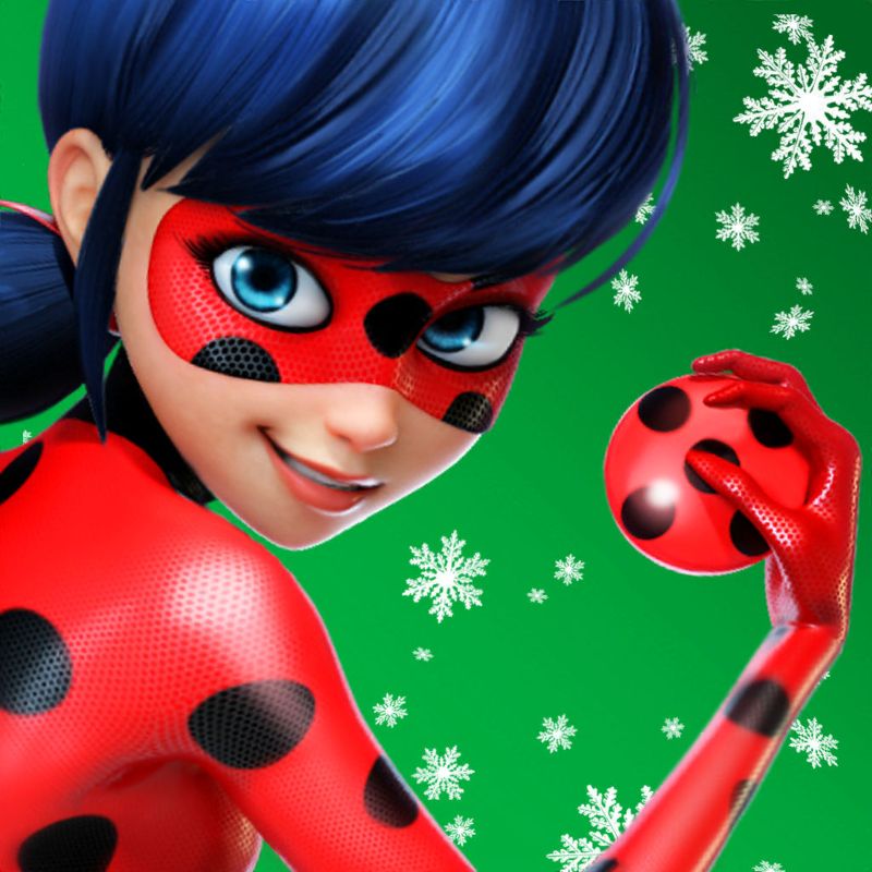 Front Cover for Miraculous Ladybug & Cat Noir (iPad and iPhone): Winter 2018