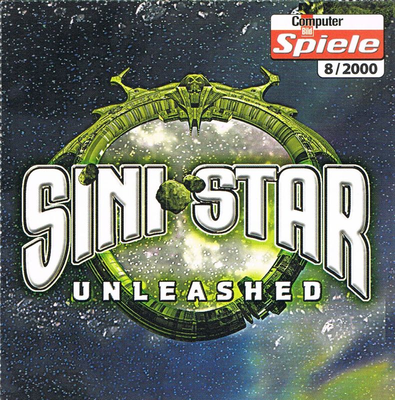 Front Cover for Sinistar: Unleashed (Windows) (Computer Bild Spiele 08/2000 covermount)