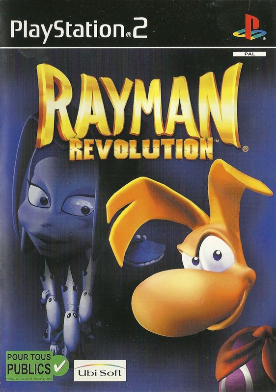 Front Cover for Rayman 2: The Great Escape (PlayStation 2)