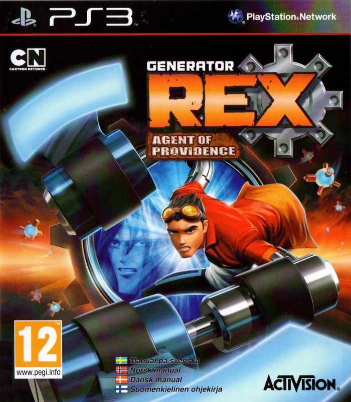 Front Cover for Generator Rex: Agent of Providence (PlayStation 3)