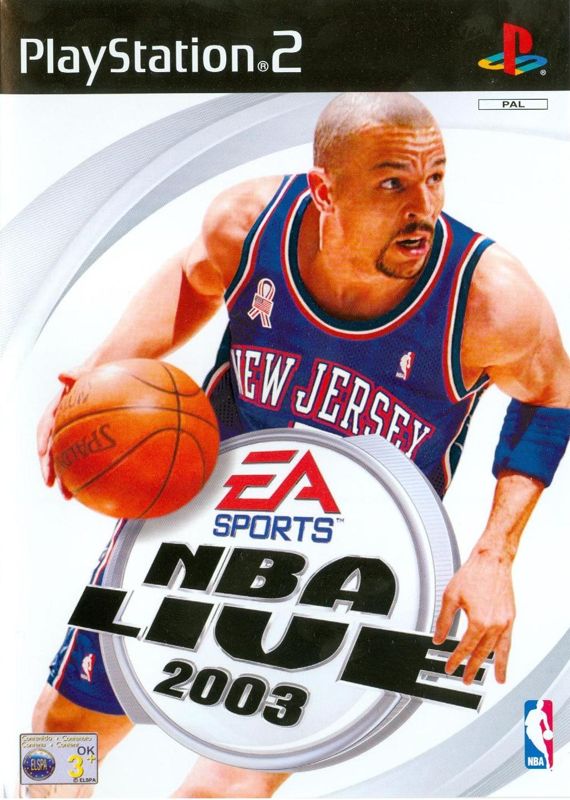 Front Cover for NBA Live 2003 (PlayStation 2)