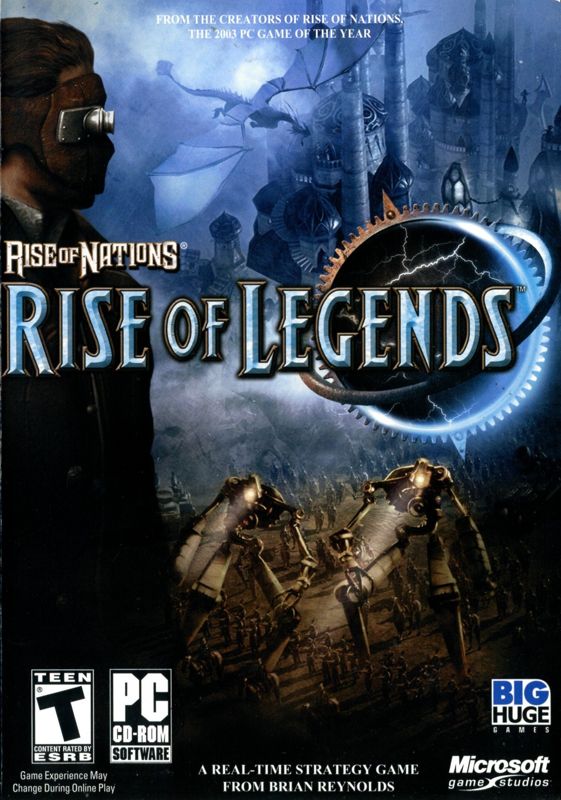 Front Cover for Rise of Nations: Rise of Legends (Windows)