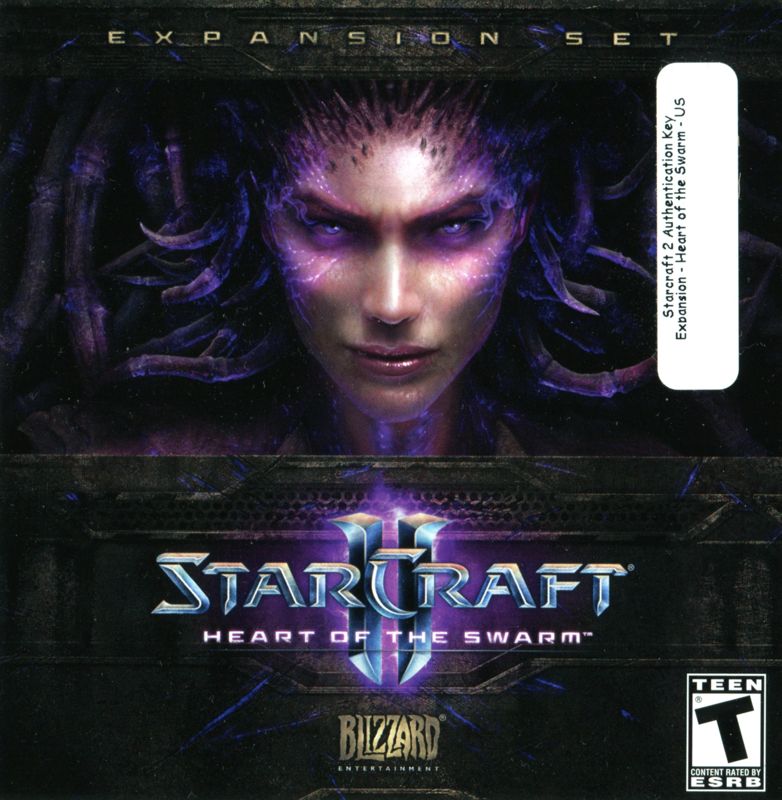 Other for StarCraft II: Heart of the Swarm (Macintosh and Windows): Disc Sleeve - Front
