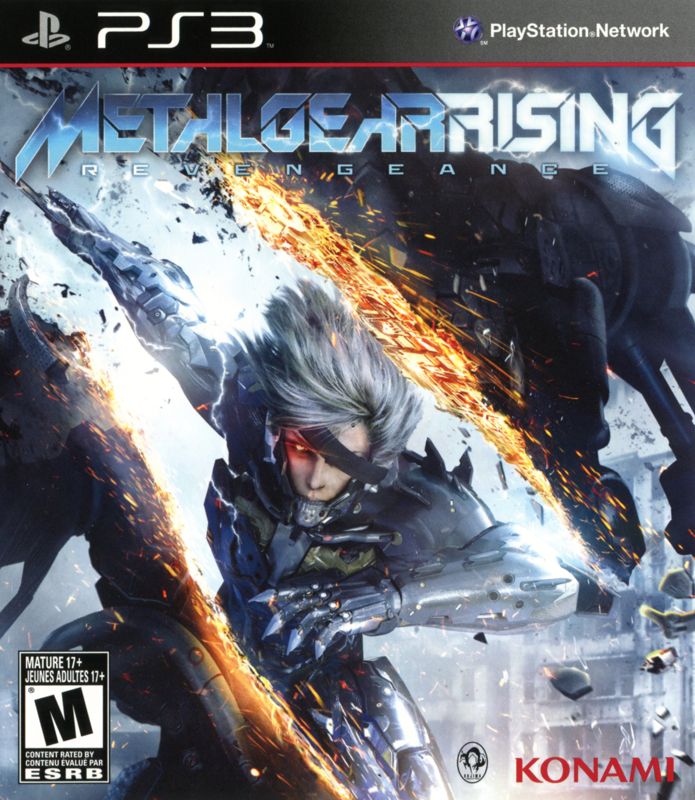 Metal Gear Rising: Revengeance cover or packaging material - MobyGames