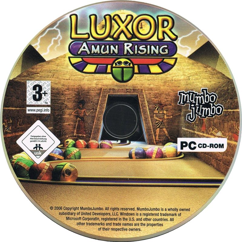 Luxor Amun Rising cover or packaging material MobyGames