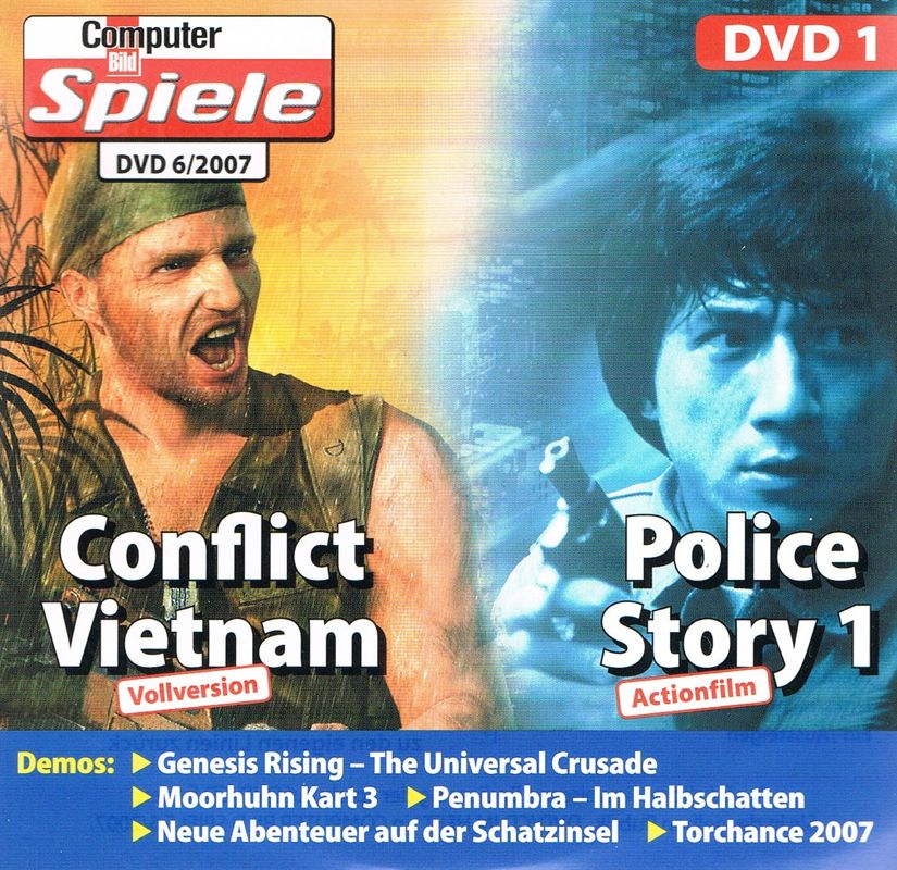 Front Cover for Conflict: Vietnam (Windows) (Computer Bild Spiele Gold 06/2007 covermount)