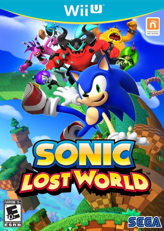 Front Cover for Sonic Lost World (Wii U)