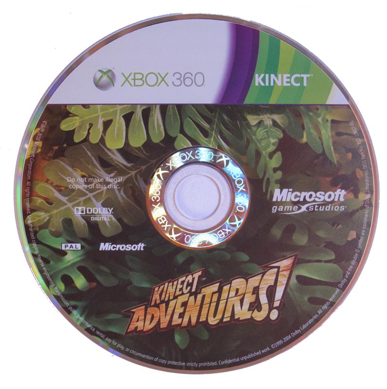 Media for Kinect Adventures! (Xbox 360) (Bundled with the Kinect peripheral)