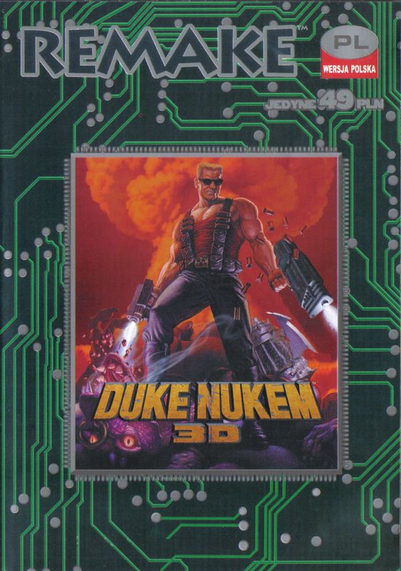 Front Cover for Duke Nukem 3D: Atomic Edition (DOS) (Remake release)