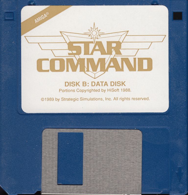Media for Star Command (Amiga): Disk 2