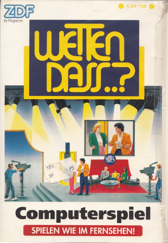 Front Cover for Wetten Dass..? (Commodore 64)