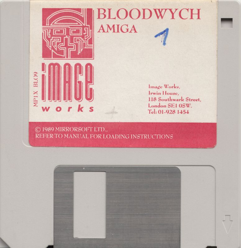 Media for Bloodwych (Amiga)