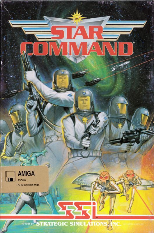 Front Cover for Star Command (Amiga)
