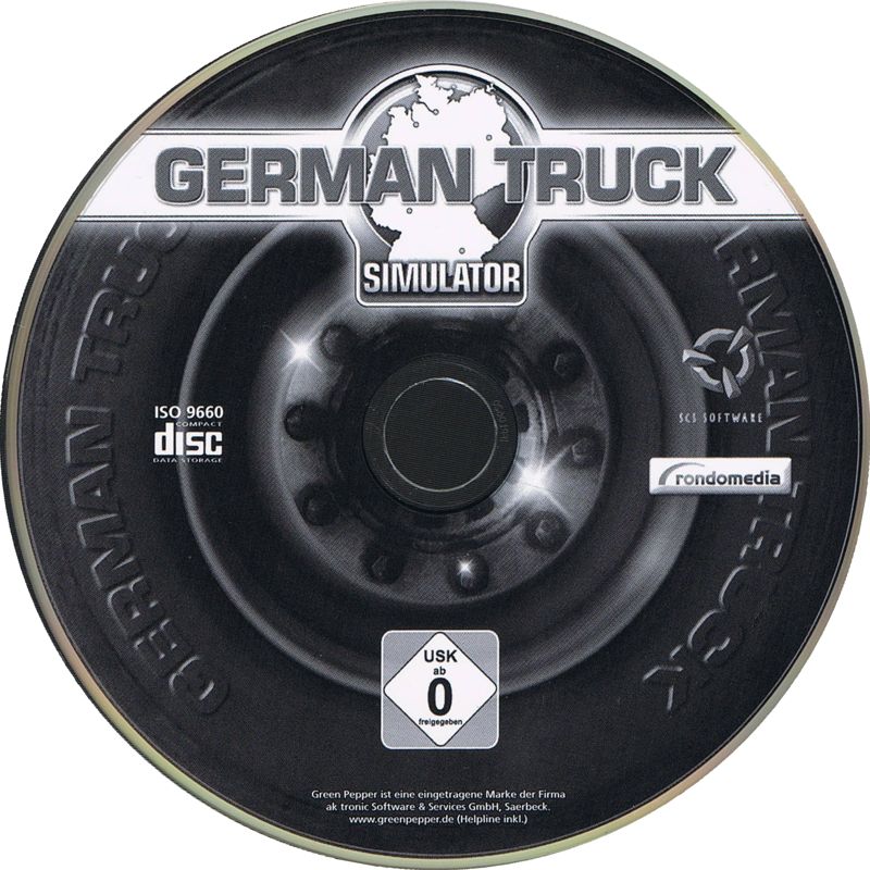 Media for German Truck Simulator (Windows) (Green Pepper release)