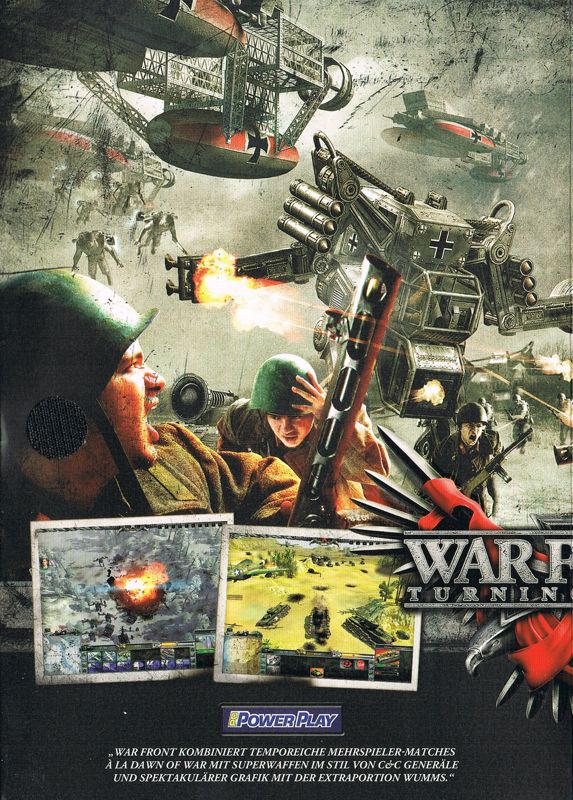 Inside Cover for War Front: Turning Point (Windows): Left