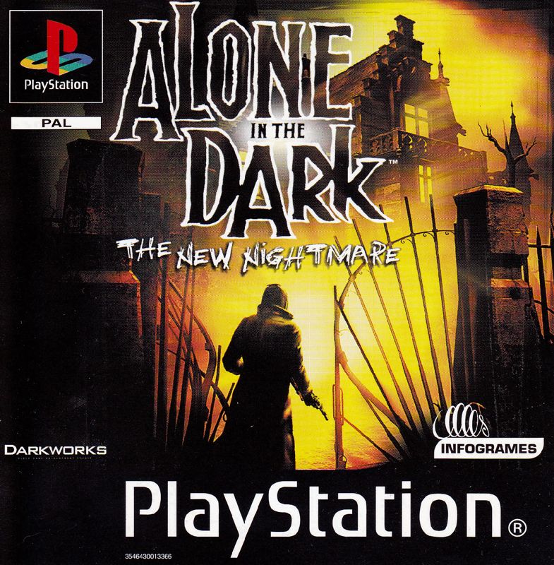 Front Cover for Alone in the Dark: The New Nightmare (PlayStation)