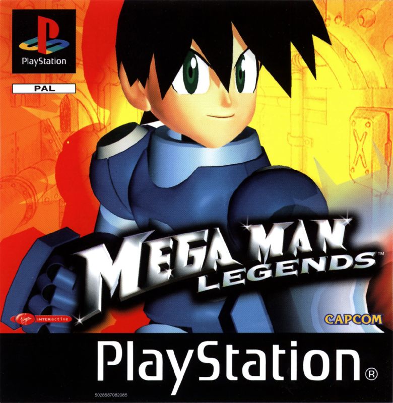 Front Cover for Mega Man Legends (PlayStation)
