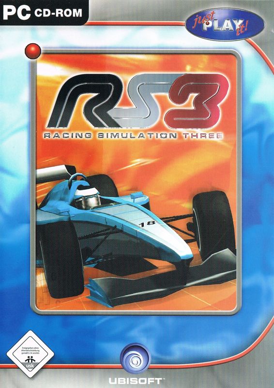 Front Cover for RS3: Racing Simulation Three (Windows) (Just Play It release)
