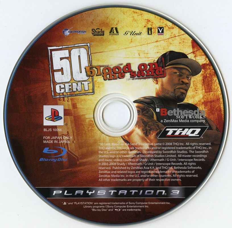 50 Cent: Blood on the Sand cover or packaging material - MobyGames