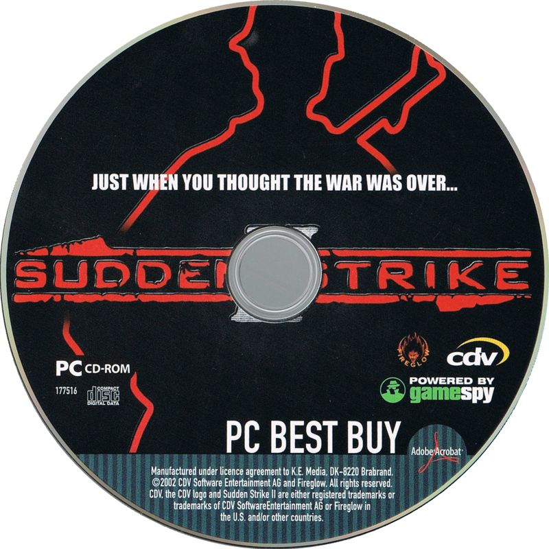 Media for Sudden Strike II (Windows) (PC Best Buy release)