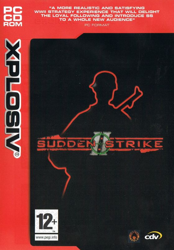 Front Cover for Sudden Strike II (Windows) (Xplosiv release)