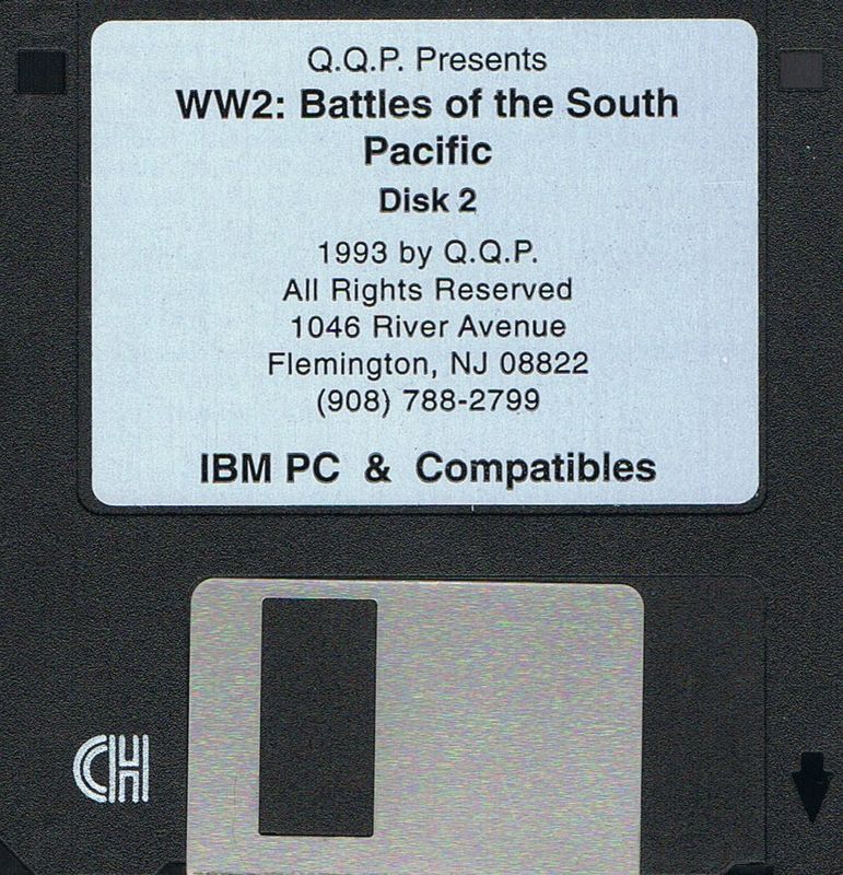 Media for World War II: Battles of the South Pacific (DOS): Disk 2