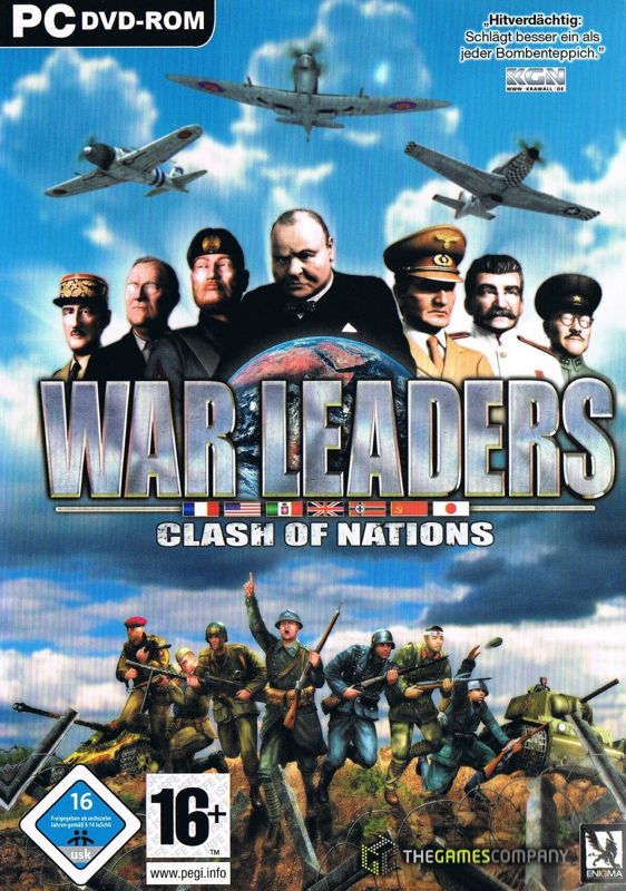Front Cover for War Leaders: Clash of Nations (Windows)