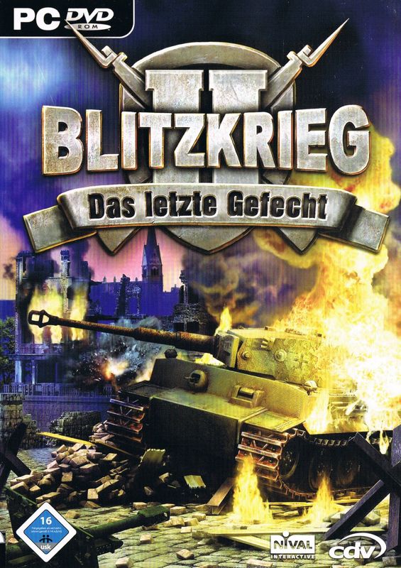 Front Cover for Blitzkrieg II: Fall of the Reich (Windows)